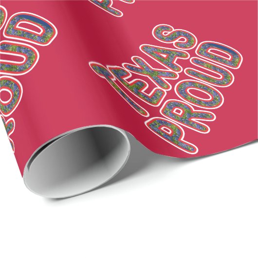 Bluebonnet Texas Proud Cadeaupapier (Rol Hoek)