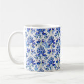 Bluebonnet Texas Wild Flower Patroon Koffiemok (Links)