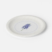 Bluebonnet, Texas Wilde Bloem Papieren Bordje (Gekanteld)