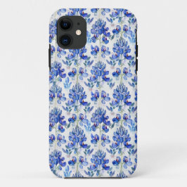 Bluebonnet Texas Wildflower - Blauwe Bloemen Case-Mate iPhone Case