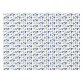 Bluebonnet Texas Wildflower Waterverf Patroon Tafelkleed (Voorkant (Horizontaal))