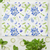 Bluebonnet Theedoek (Gevouwen)