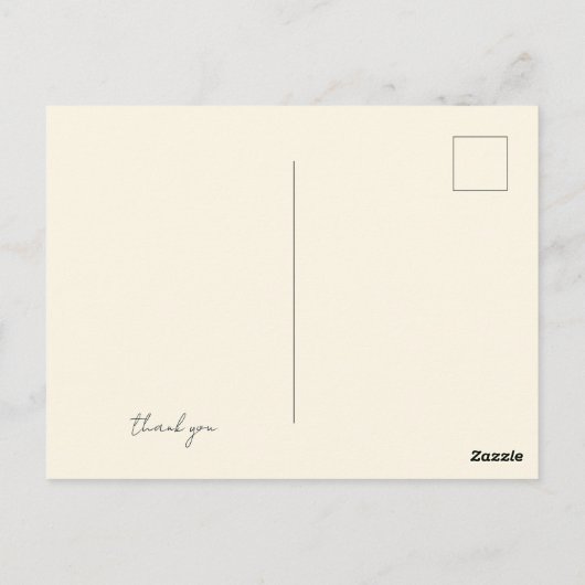 Bluebonnet Trio Sketched Waterverf Briefkaart (Achterkant)