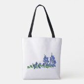 Bluebonnet Wild Flowers, Texas Flowers Tote Bag (Achterkant)