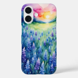 Bluebonnet Zonsopgang iPhone 16 Hoesje
