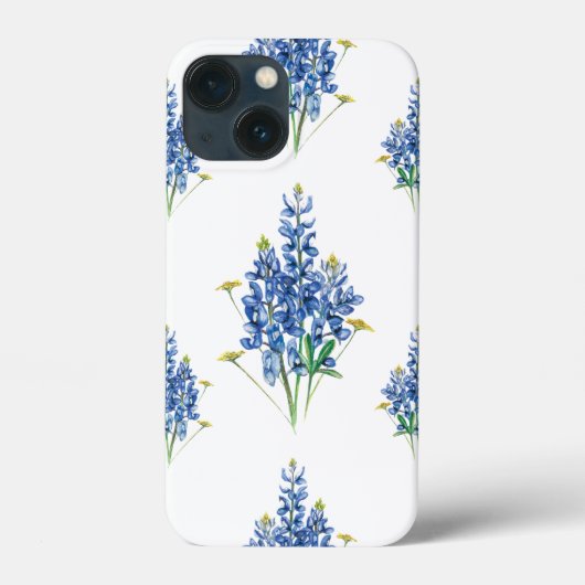 Bluebonnets and Wildflower Pattern Case-Mate iPhone Case (Achterkant)