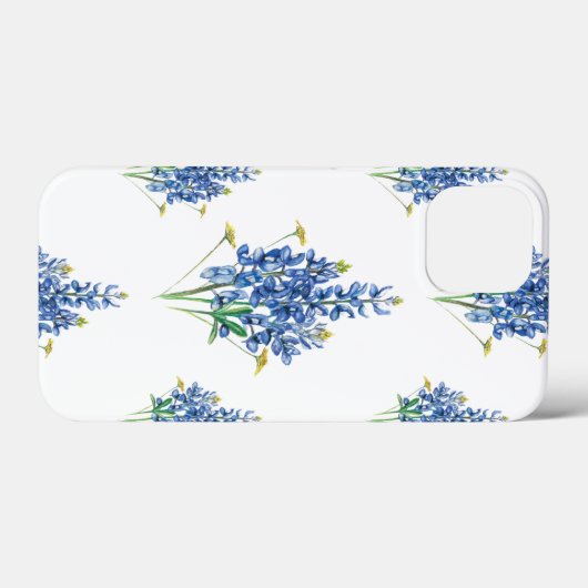 Bluebonnets and Wildflower Pattern Case-Mate iPhone Case (Achterkant (horizontaal))