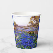 Bluebonnets at Twilight, San Antonio Papieren Bekers (Voorkant)