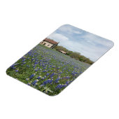 Bluebonnets Beroemd Texas House Magneet (Linkerzijde)