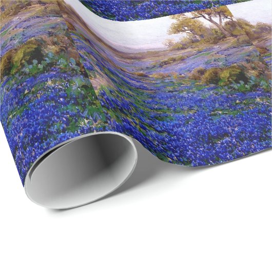 Bluebonnets bij schemering, ten noorden van San An Cadeaupapier (Rol Hoek)