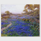 Bluebonnets bij schemering, ten noorden van San An Cadeaupapier (Vlak)