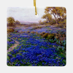 Bluebonnets bij schemering, ten noorden van San An Keramisch Ornament