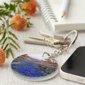 Bluebonnets bij schemering, ten noorden van San An Sleutelhanger (Voorkant Rechts)