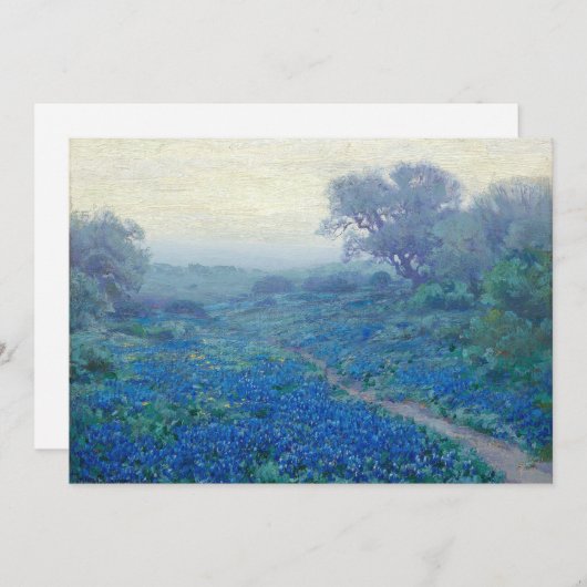 Bluebonnets bij zonsopgang | Julian Onderdonk (Voorkant / Achterkant)