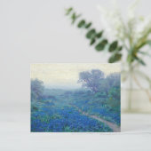 Bluebonnets bij zonsopgang | Julian Onderdonk Briefkaart (Staand voorkant)