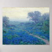 Bluebonnets bij zonsopgang | Julian Onderdonk Poster (Voorkant)