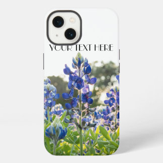 Bluebonnets Blauwe Bloemen Texas Lupine Bloem  iPhone 13 Hoesje