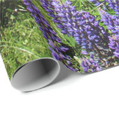 Bluebonnets Blue Floral Texas Texan Elegant Cadeaupapier (Rol Hoek)