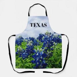 Bluebonnets Blue Floral Texas Texan Elegant Schort
