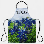 Bluebonnets Blue Floral Texas Texan Elegant Schort (Voorkant)