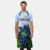 Bluebonnets Blue Floral Texas Texan Elegant Schort (Gedragen)