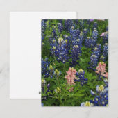 Bluebonnets en Snapdragons Feestdagenkaart (Voorkant / Achterkant)