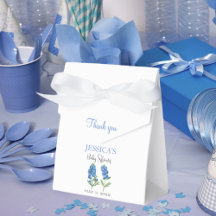 Bluebonnets Flowers Texas Baby shower Meisje