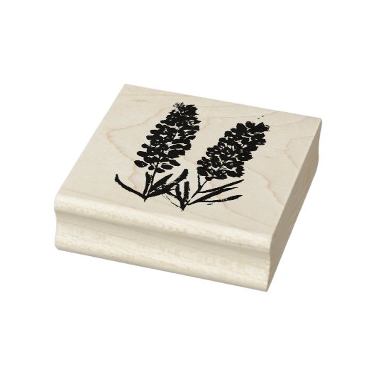 Bluebonnets Flowers Wildbloemen Lupine Texas Rubberstempel (Stempel)