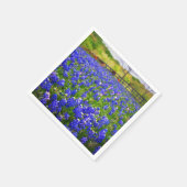 Bluebonnets in Texas Servetten (Hoek)