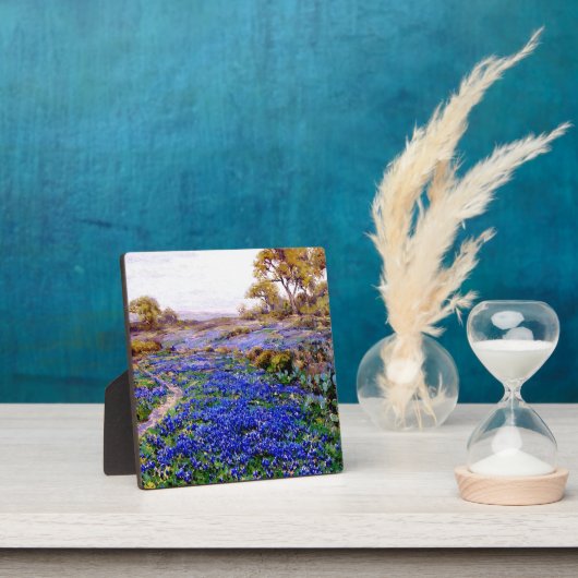 Bluebonnets in Twilight ten noorden van San Antoni Fotoplaat (Insitu)