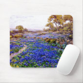 Bluebonnets in Twilight ten noorden van San Antoni Muismat (Met muis)