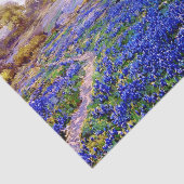 Bluebonnets in Twilight ten noorden van San Antoni Tissuepapier (Detail)