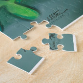 Bluebonnets Jigzaag Puzzle Legpuzzel (Zijkant)