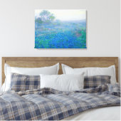 Bluebonnets near San Antonio, Texas door Onderdonk Canvas Afdruk (Insitu (Slaapkamer))
