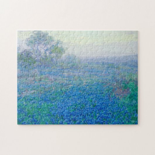 Bluebonnets near San Antonio, Texas door Onderdonk Legpuzzel (Horizontaal)