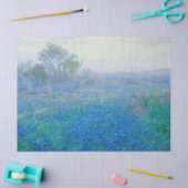 Bluebonnets near San Antonio, Texas door Onderdonk Tissuepapier (Craft)