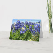 Bluebonnets Notecard Kaart (Voorkant)