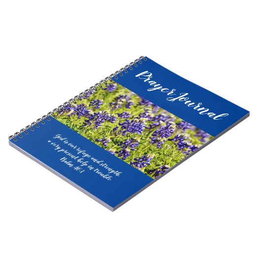 Bluebonnets Prayer Journal Notitieboek (Linkerzijde)