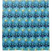 Bluebonnets Shower Curtain Douchegordijn (Voorkant)