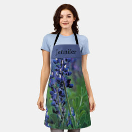 Bluebonnets Texas Bloemen Blauwe Bloemen Lupine Schort