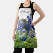 Bluebonnets Texas Bloemen Blauwe Bloemen Lupine Schort (Insitu)