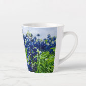 Bluebonnets Texas Bloemen Lupine Latte Mok (Rechts)