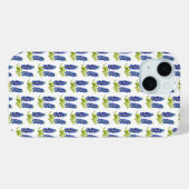 Bluebonnets Texas Blue Flowers Waterverf Case-Mate iPhone Case (Achterkant (horizontaal))