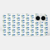 Bluebonnets Texas Blue Flowers Waterverf Case-Mate iPhone Case (Achterkant (horizontaal))
