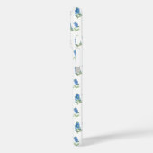 Bluebonnets Texas Blue Flowers Waterverf Case-Mate iPhone Case (Achterkant / Links)