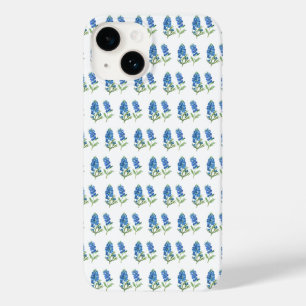 Bluebonnets Texas Blue Flowers Waterverf Case-Mate iPhone 14 Hoesje