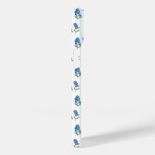 Bluebonnets Texas Blue Flowers Waterverf Case-Mate iPhone Case (Achterkant / Rechts)