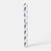 Bluebonnets Texas Blue Flowers Waterverf iPhone 16 Hoesje (Linkerkant)