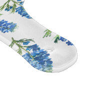 Bluebonnets Texas Blue Flowers Waterverf Snijplank (Hoek)