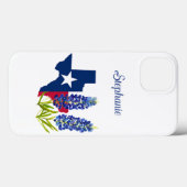 Bluebonnets Texas Flower Floral Texan Case-Mate iPhone Case (Achterkant (horizontaal))